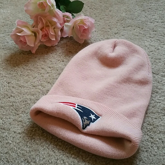pink patriots beanie